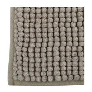 Tapis de bain Microfibre CHENILLE 60x90cm Taupe MSV