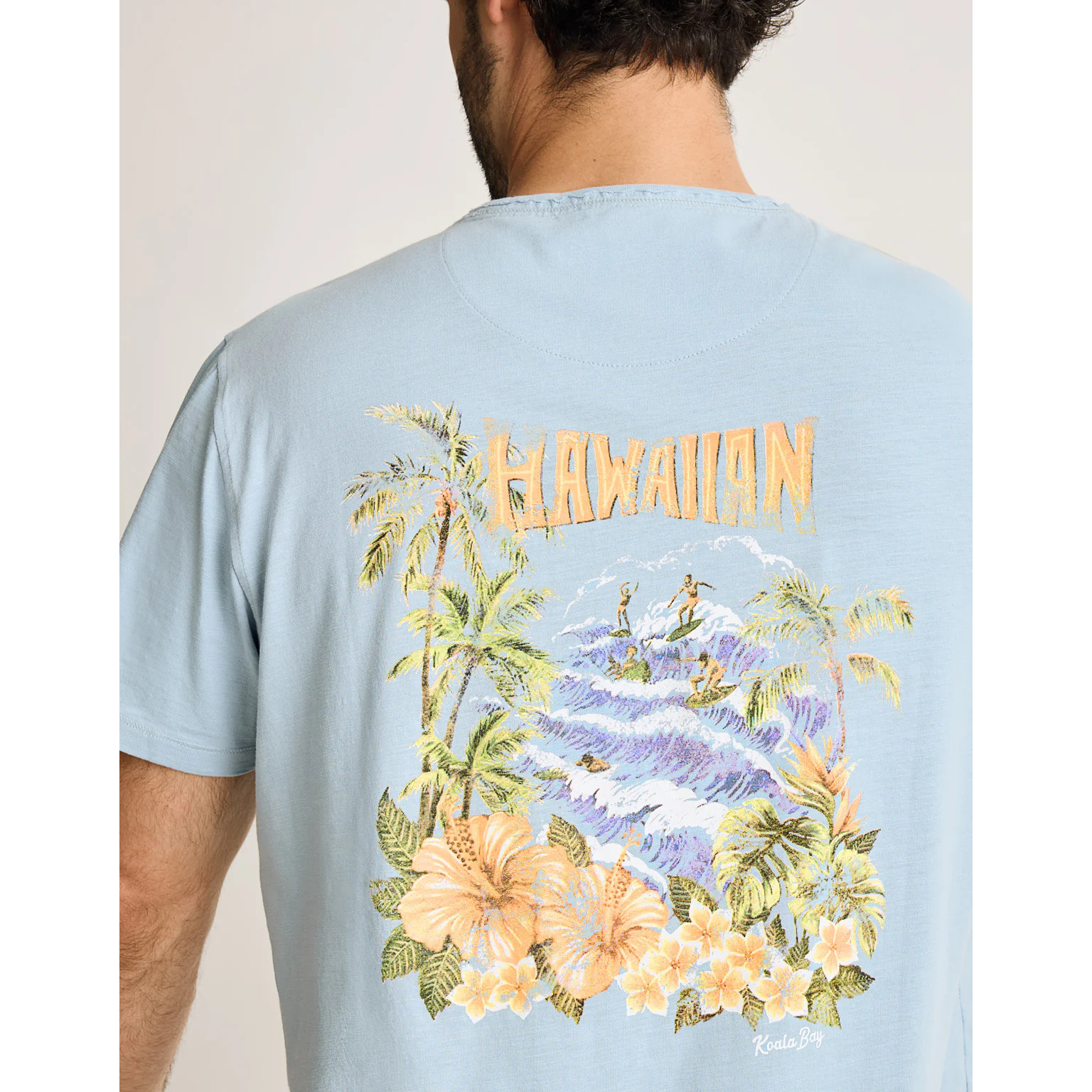 Camiseta Manga Corta Azul - Pirie