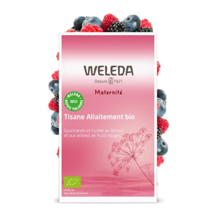 WELEDA - Tisane allaitement Fruits rouges - 20x2 g