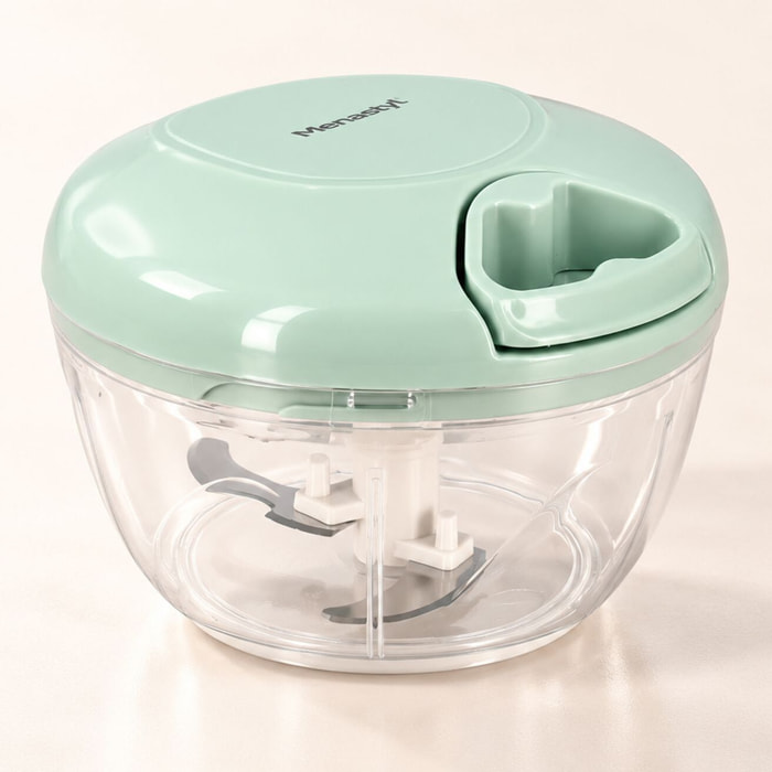 Mini hachoir rapide 50cl en polypropylène et acier inoxydable