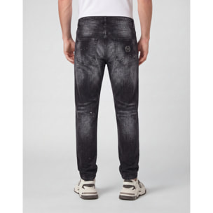 PHILIPP PLEIN Vaqueros de corte slim BASIC