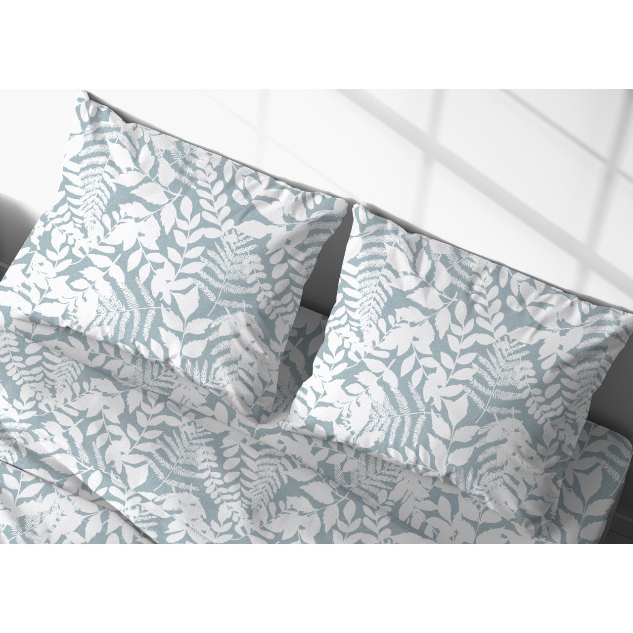 Completo Lenzuola In 100% Cotone Disegno Natura