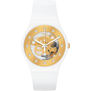 Reloj Swatch SUOZ148 Mujer Analogico Cuarzo con Correa de Plastico