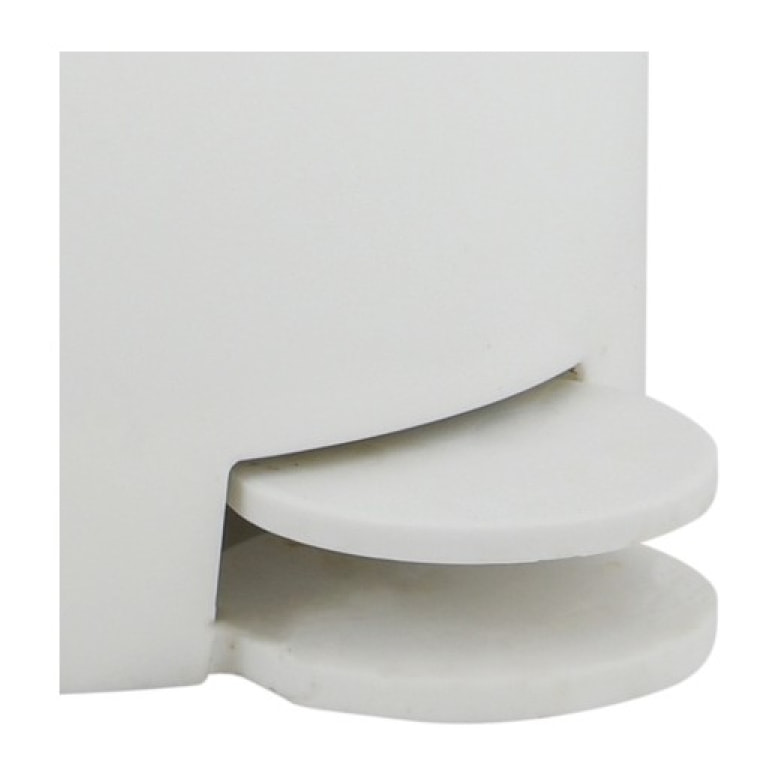 Poubelle à pédale OSAKI 3L Blanc MSV