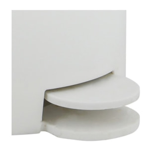 Poubelle à pédale OSAKI 3L Blanc MSV