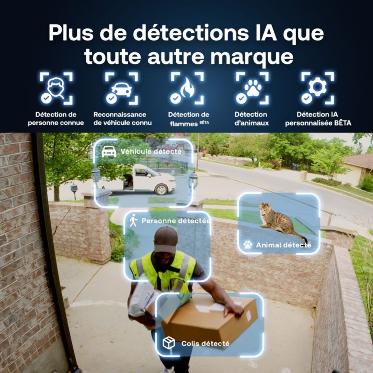 Caméra de surveillance ARLO Pack 3cam.ext. 4K Ultra3+panneau solaire