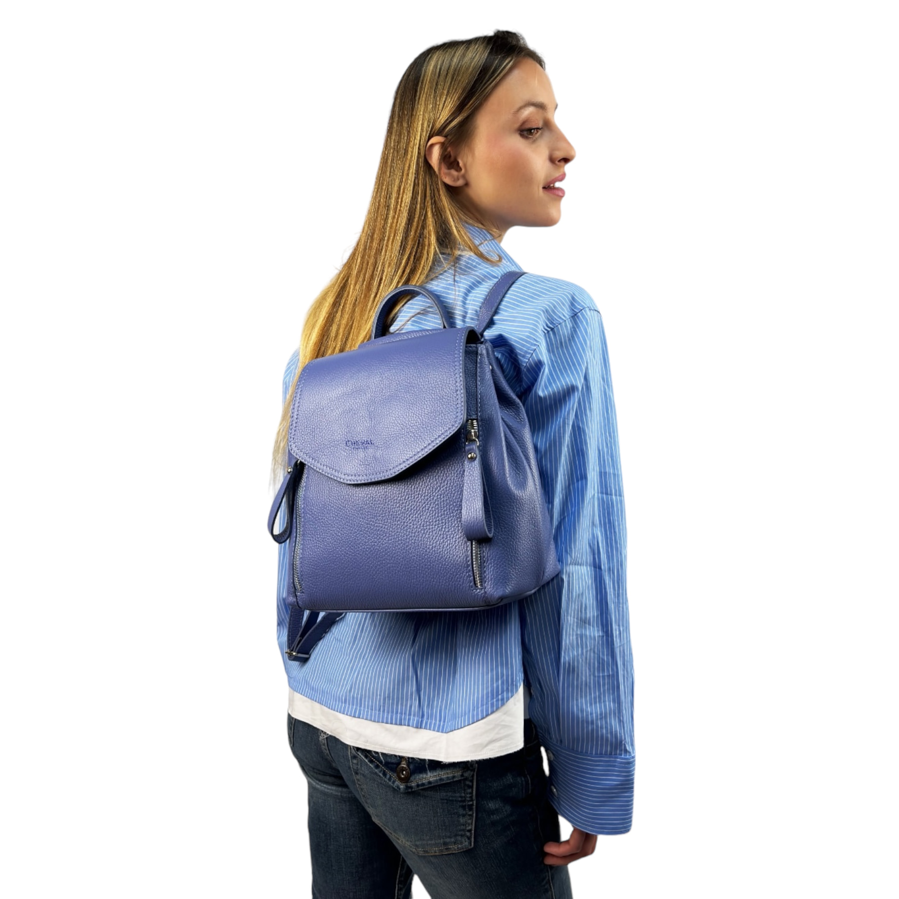 Mochila Cheval Firenze Linda Bígaro Azul