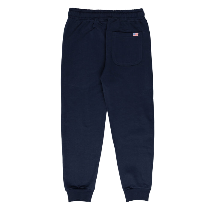 Pantalone felpa con logo stampato inside brushed