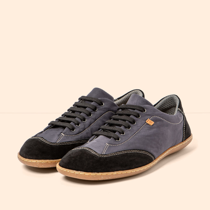 Zapatos N5295 NYLON BLACK /EL VIAJERO color Black