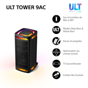 Enceinte sono SONY ULT TOWER 9AC Noire