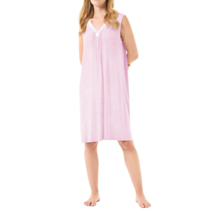 Camisón corto rosa