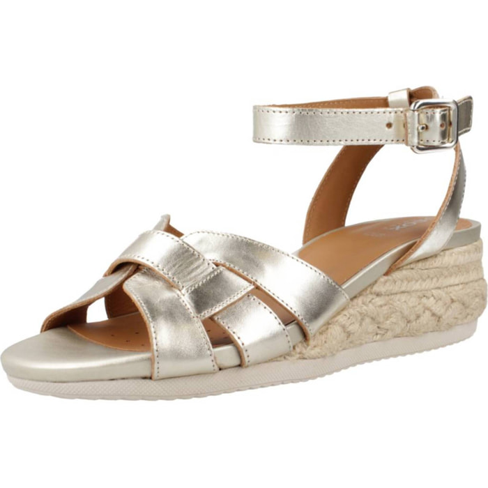 Sandalias Mujer de la marca GEOX  modelo D ISCHIA CORDA Gold