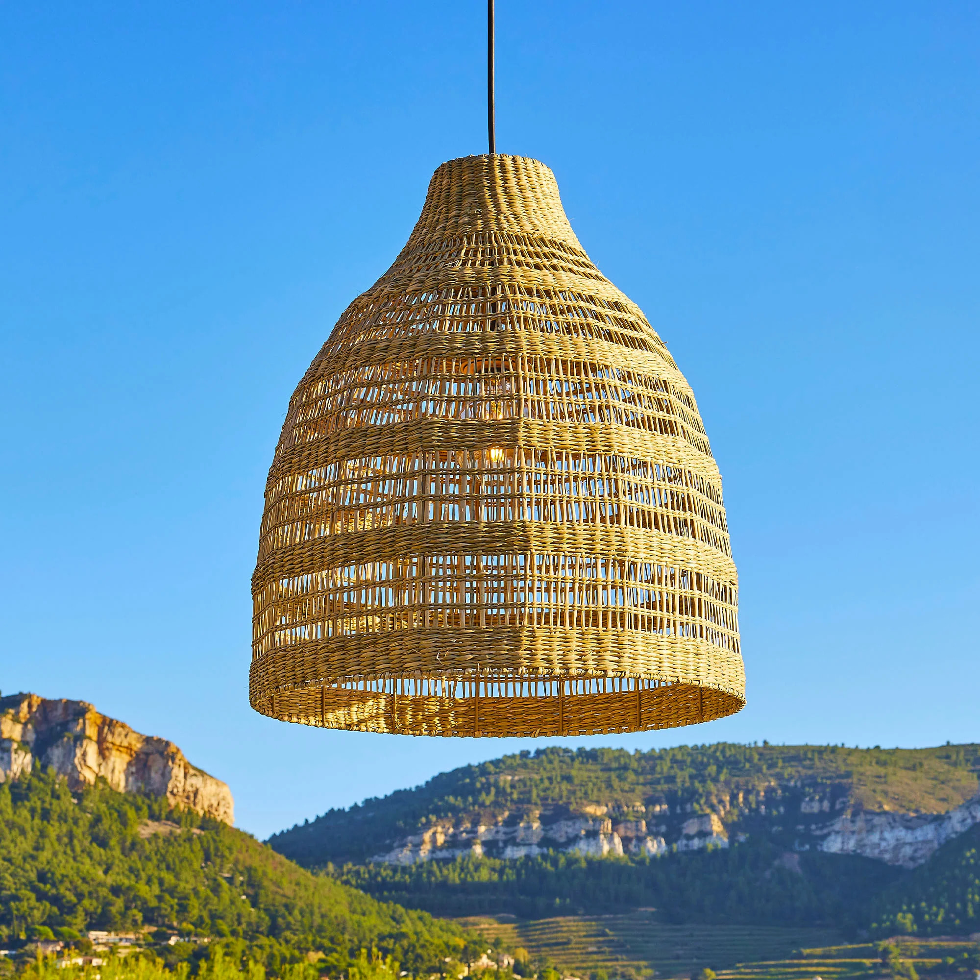 Suspension secteur FREYA LONG D50CM 5M