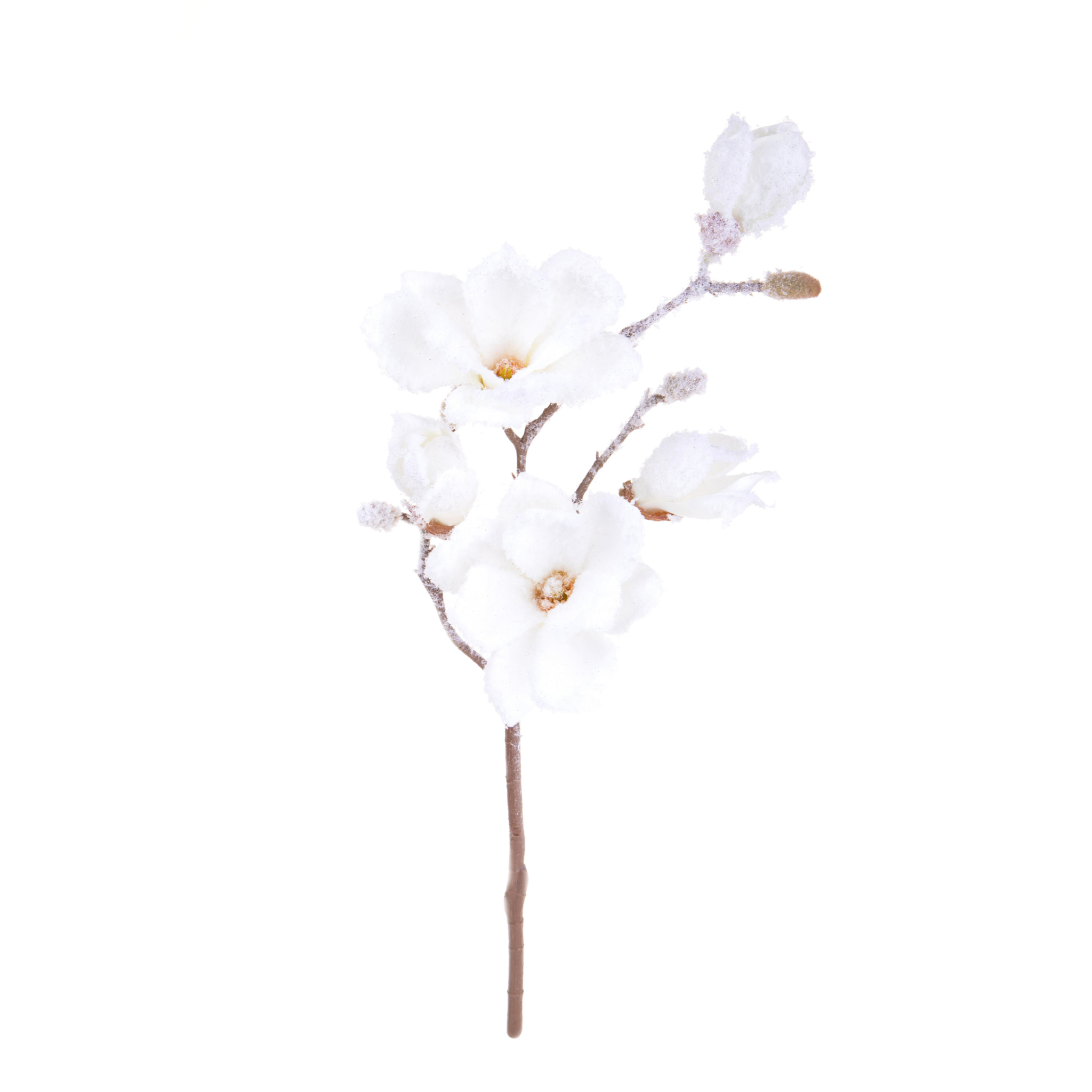 Ramo fiori magnolia - Pezzi 12 - 20xH76x15cm - Bianchi Dino SpA