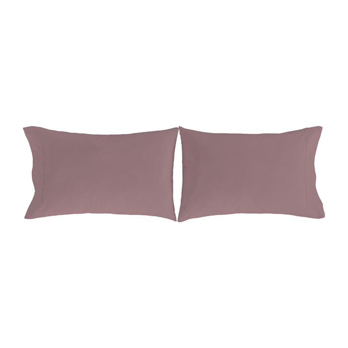 2 Fundas de almohada 100% algodón percal PURE. Disponible en varios tamaños y colores.