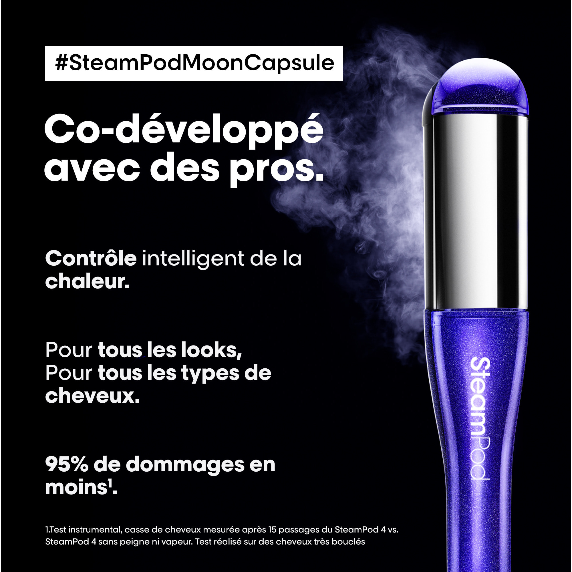 Steampod 4 Édition Limitée Moon Capsule