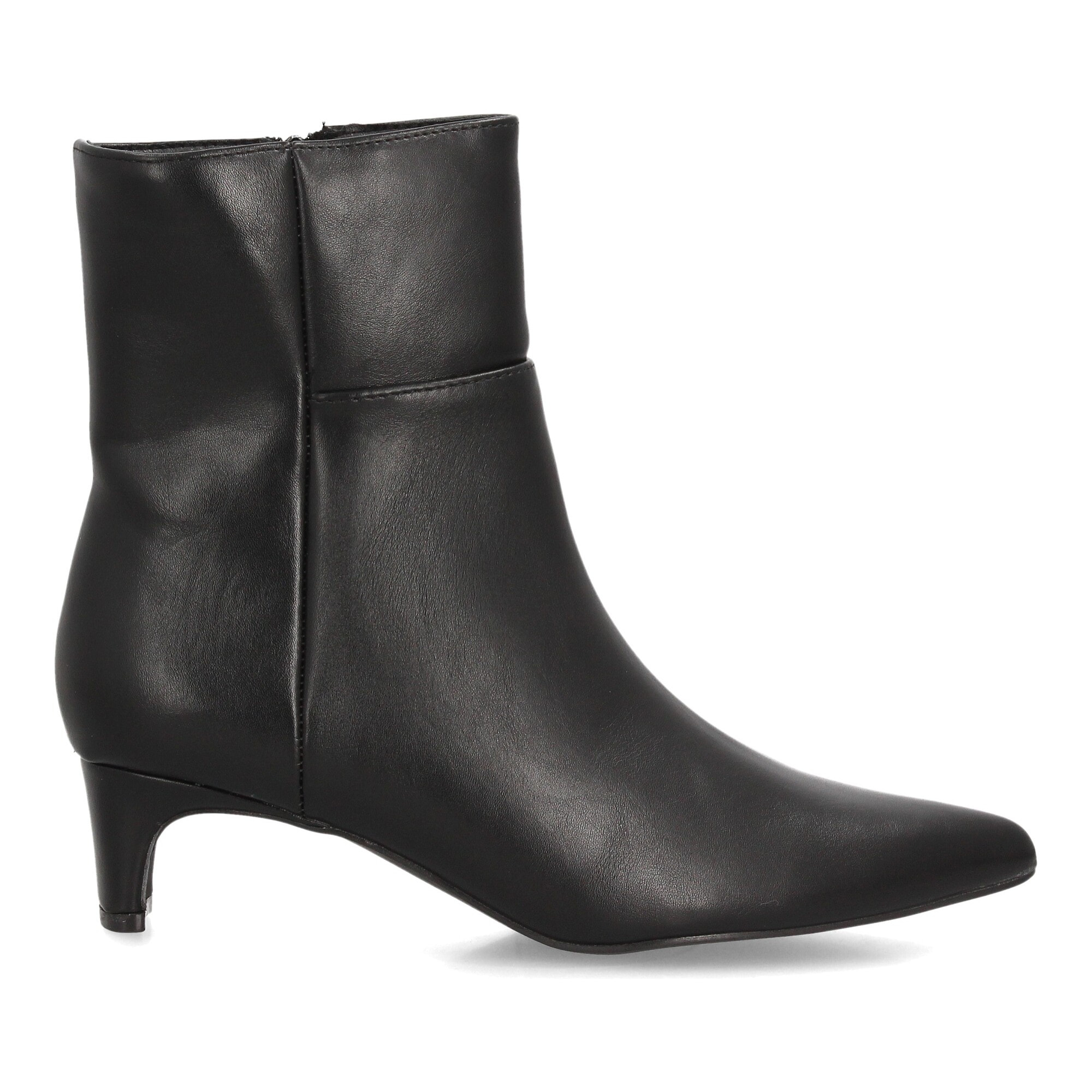 Botines elegantes de tacón bajo femenino