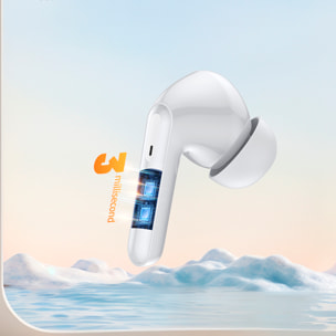 Auriculares ZTQ-FT011A bluetooth dual con sistema de ayuda auditiva senior.