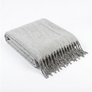 Plaid in poliestere - Grigio