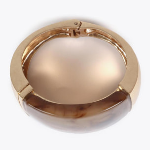 Bracciale rigido con pezzo acrilico