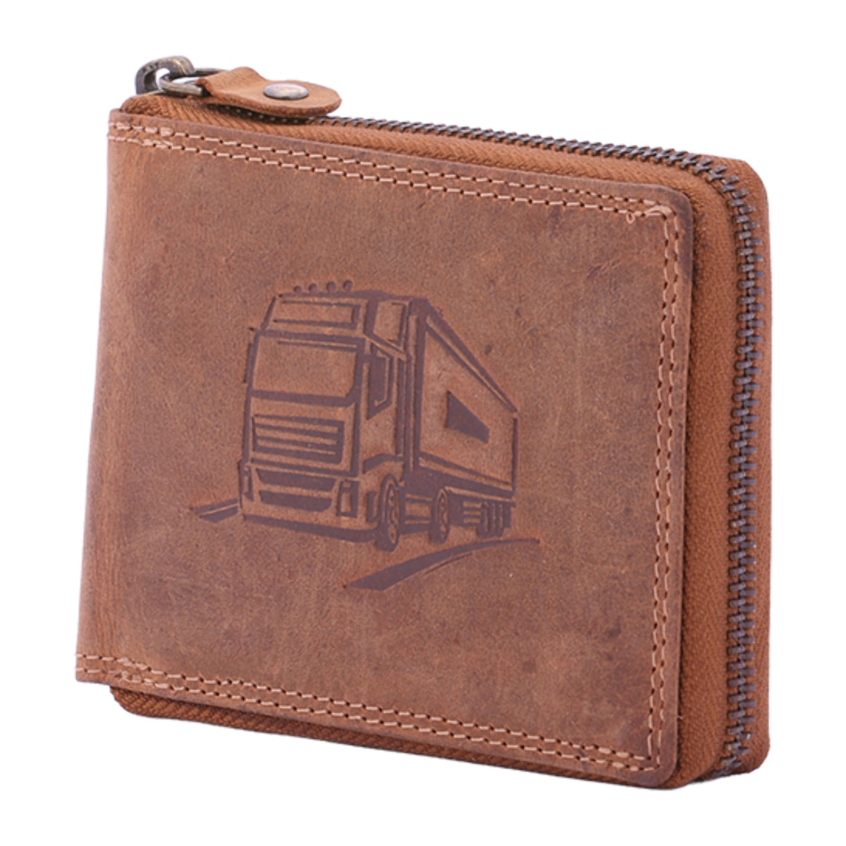 Portafoglio  da uomo In Vera pelle Made in Italy 9,5x12,5x2,5 cm