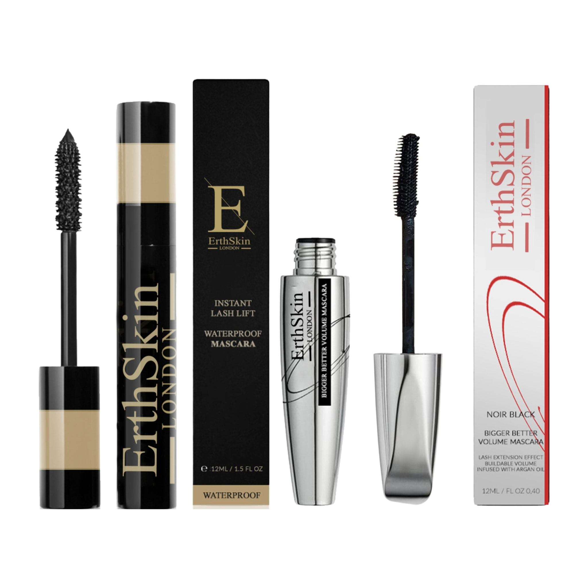 Máscara de pestañas resistente al agua + Máscara de pestañas Better Bigger Volume