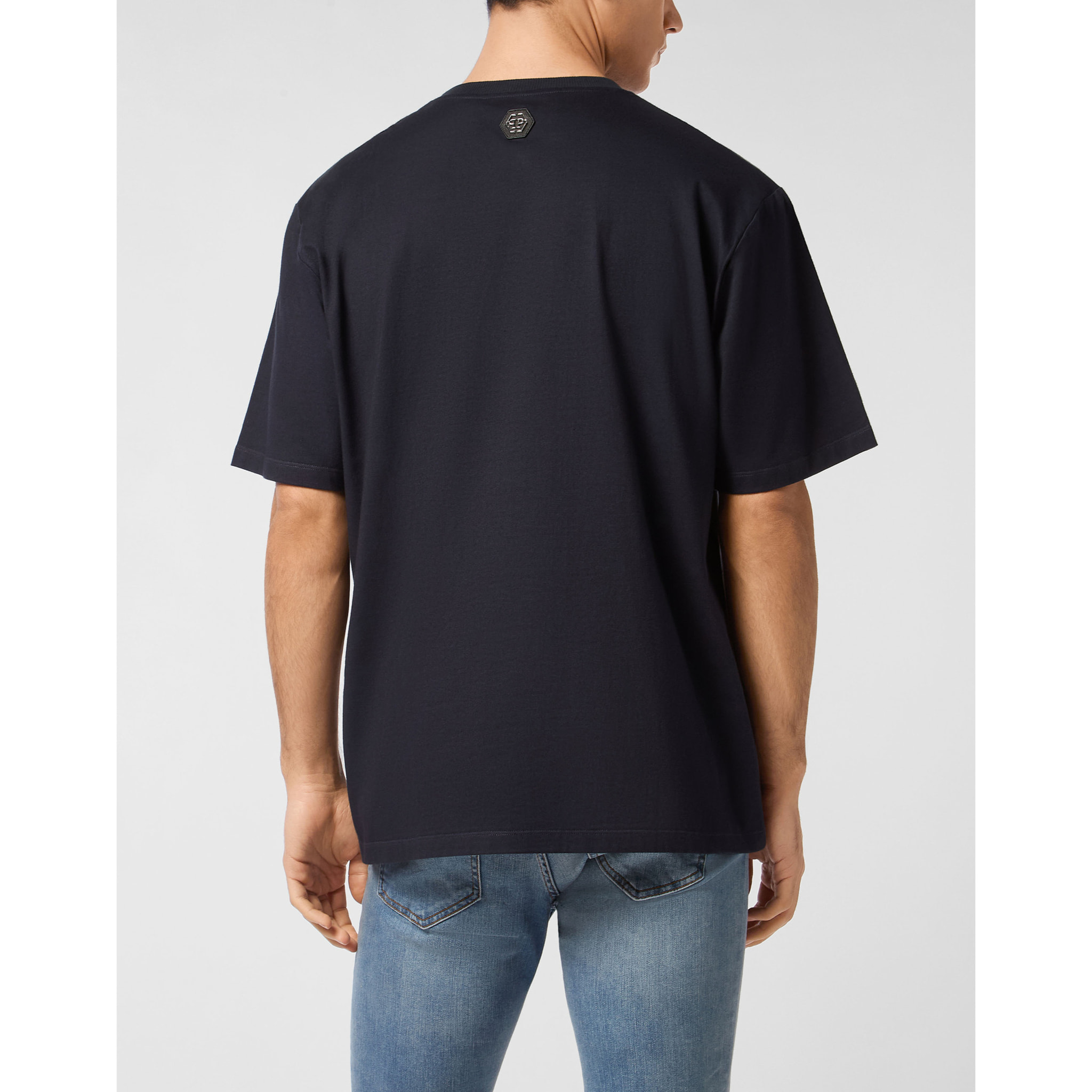 PHILIPP PLEIN T-Shirt Round Neck Ss SKULL