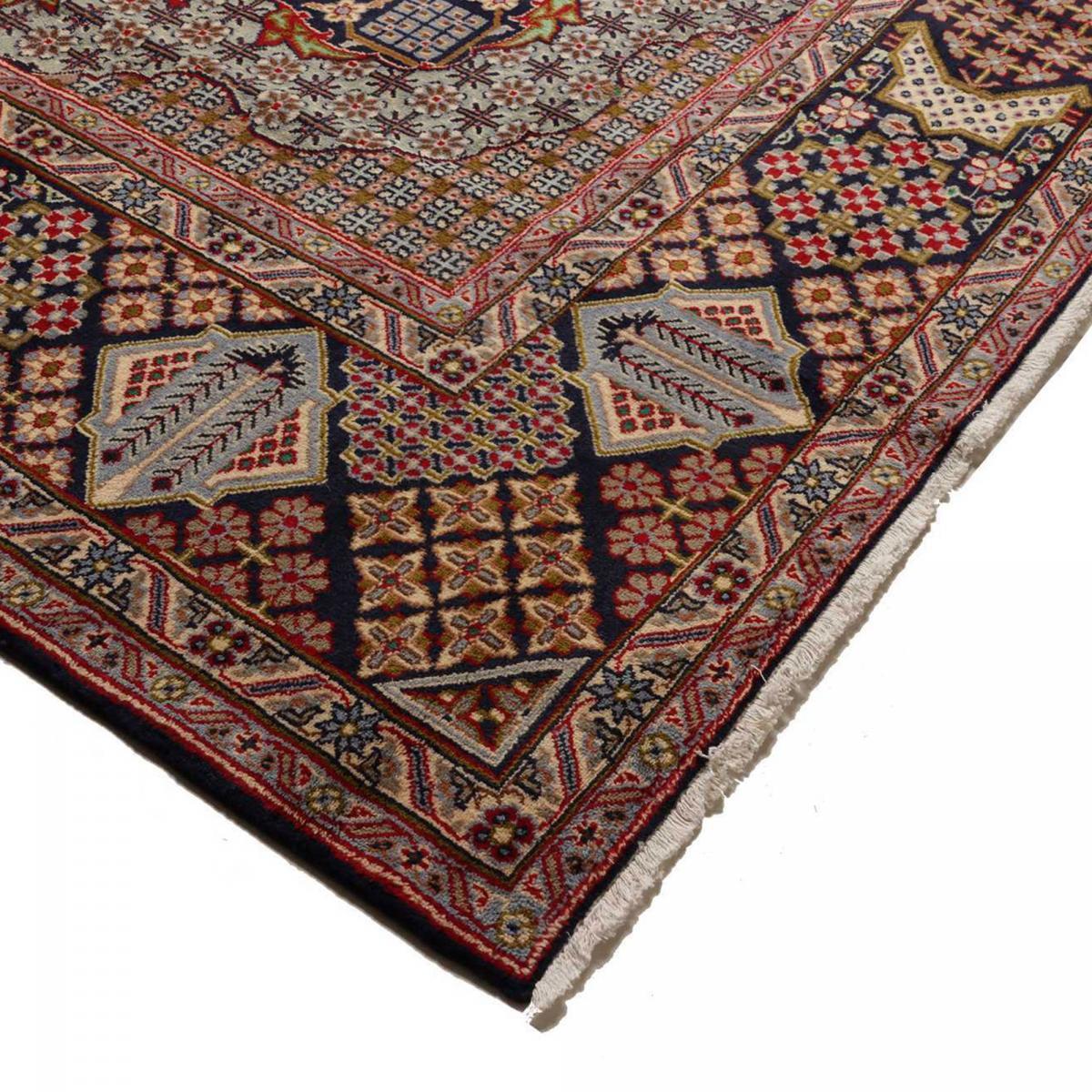 Tapis d'orient, motif oriental, noué à la main en laine, DELOJO