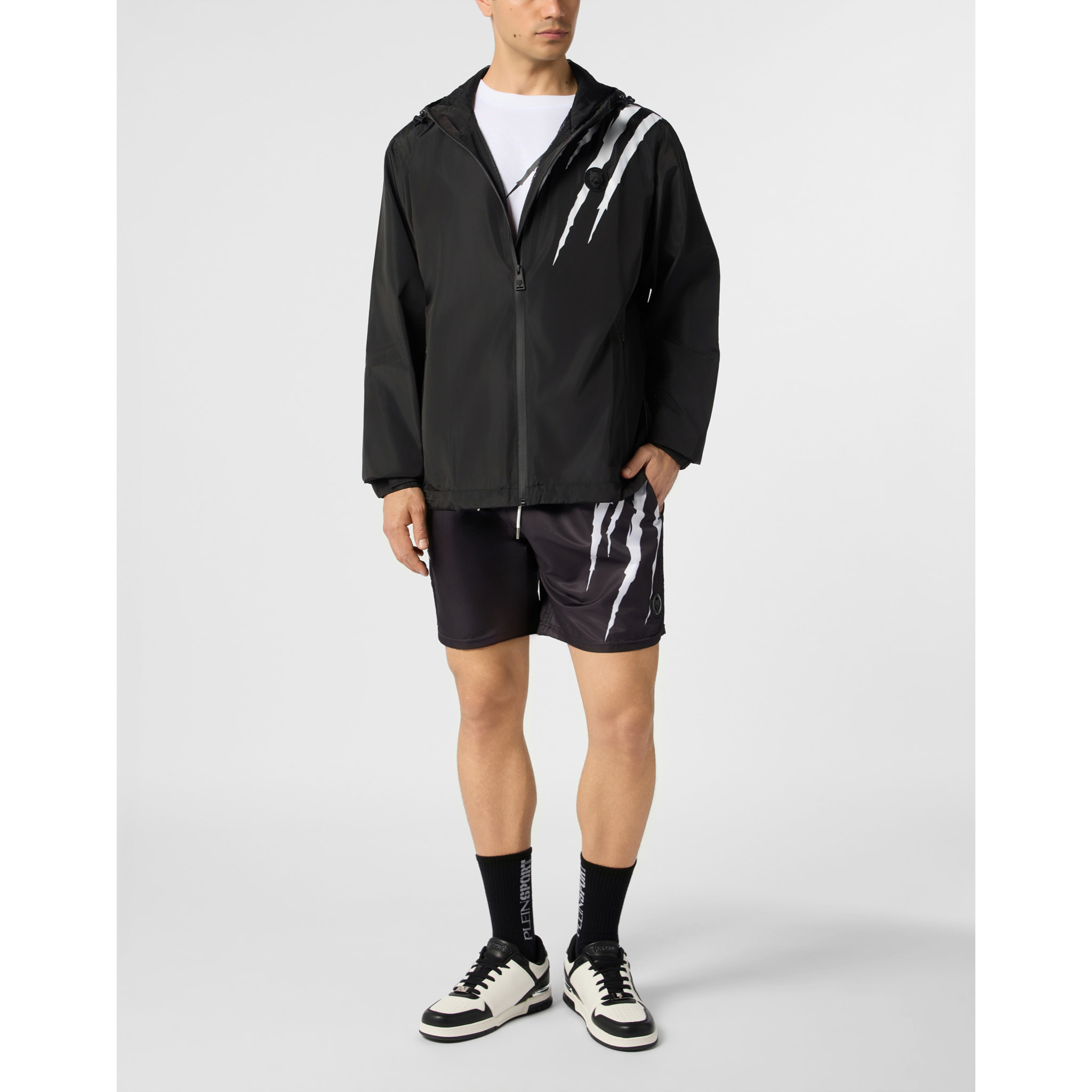 PLEIN SPORT Nylon Jacket SCRATCH