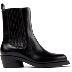 Botines - CAMPER Bonnie - Negro - Cuero liso