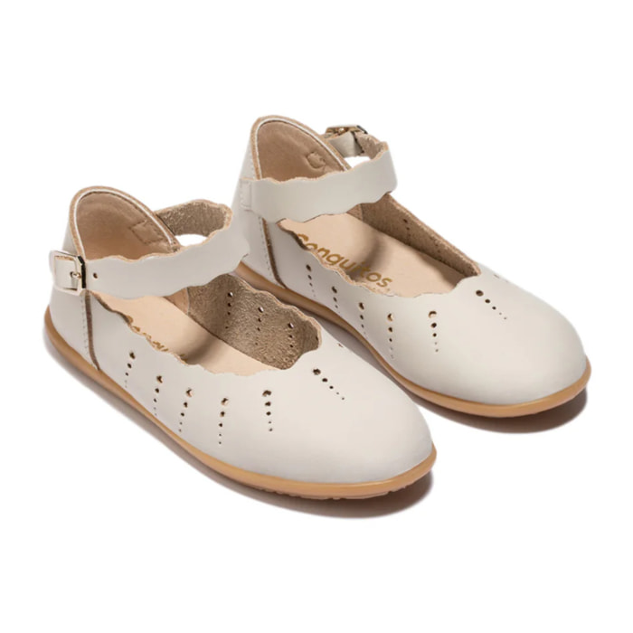 Conguitos - Scarpe per ragazza stile ballerina comode