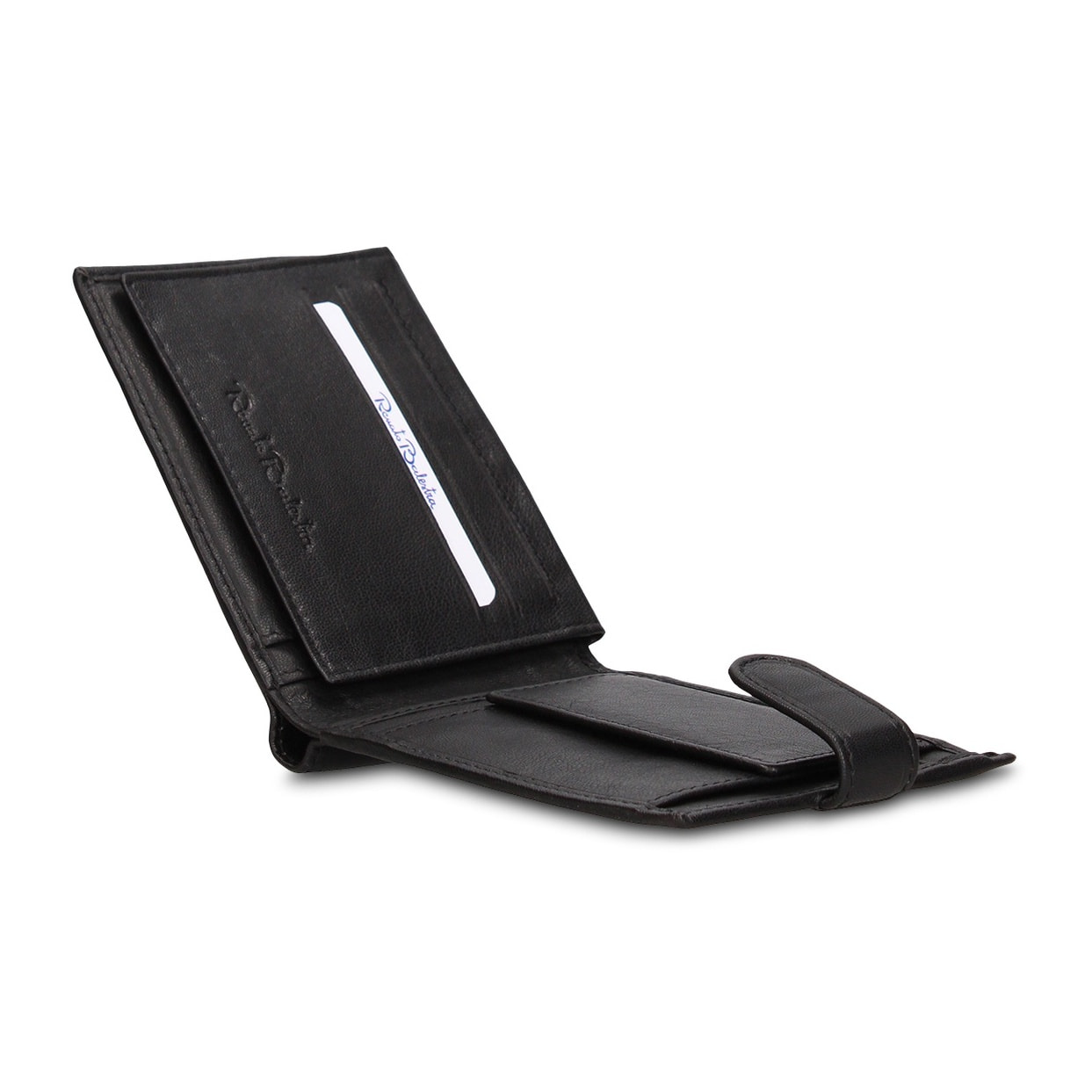 Portafoglio uomo vera pelle - Modello Eldrin Pro - Casual - 12.5 x 10.0 x 2.0 cm