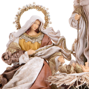 Natività con base - Pezzi 1 - MARRONE - Bianchi Dino SpA