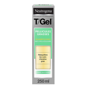 T/Gel Shampooing Anti-Pelliculaire - Pellicules Grasses Rééquilibre Cuir Chevelu Gras 250ml