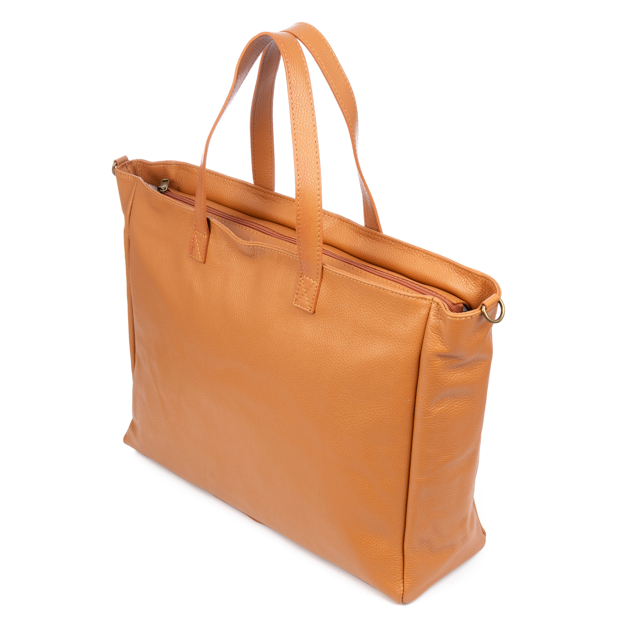 Balsorano bolso shopper mujer oversize. Piel auténtica Dollaro.