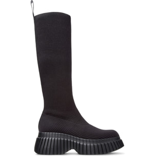 Stivale alto - CAMPER Pix BCN - Nero - Tessile tecnico