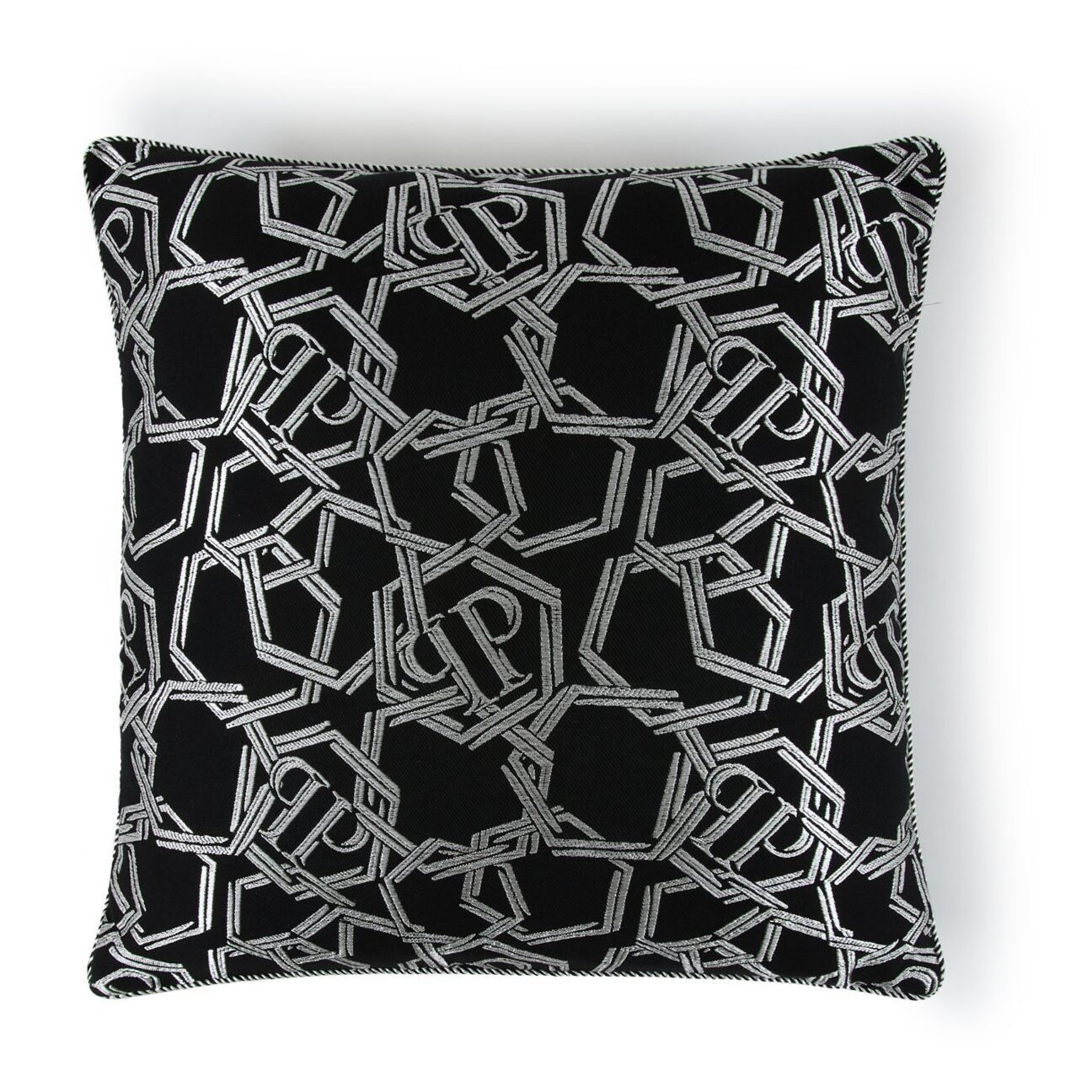 PHILIPP PLEIN Jacquard Cushion Chains 60x60