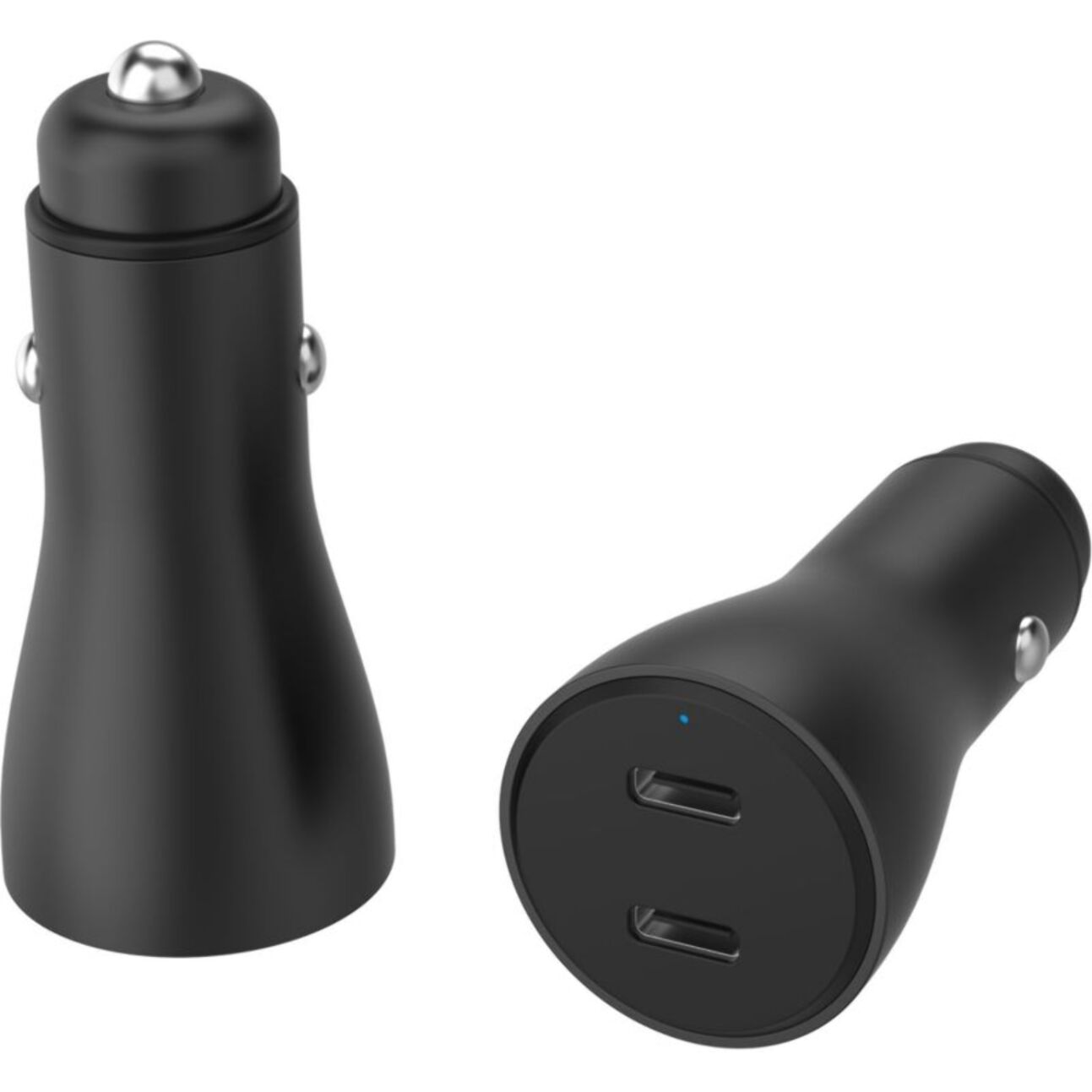 Chargeur allume cigare ADEQWAT 60W 2x USB-C noir