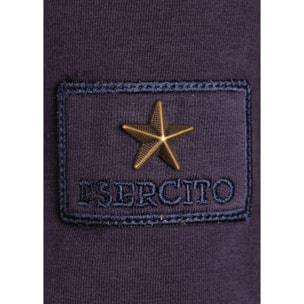T-shirt Esercito a maniche corte blu uomo
