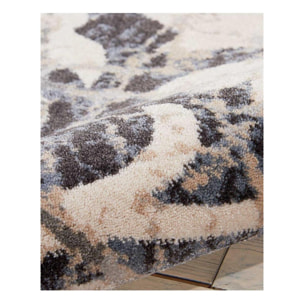 Tapis salon et chambre tissé motif baroque JOHU