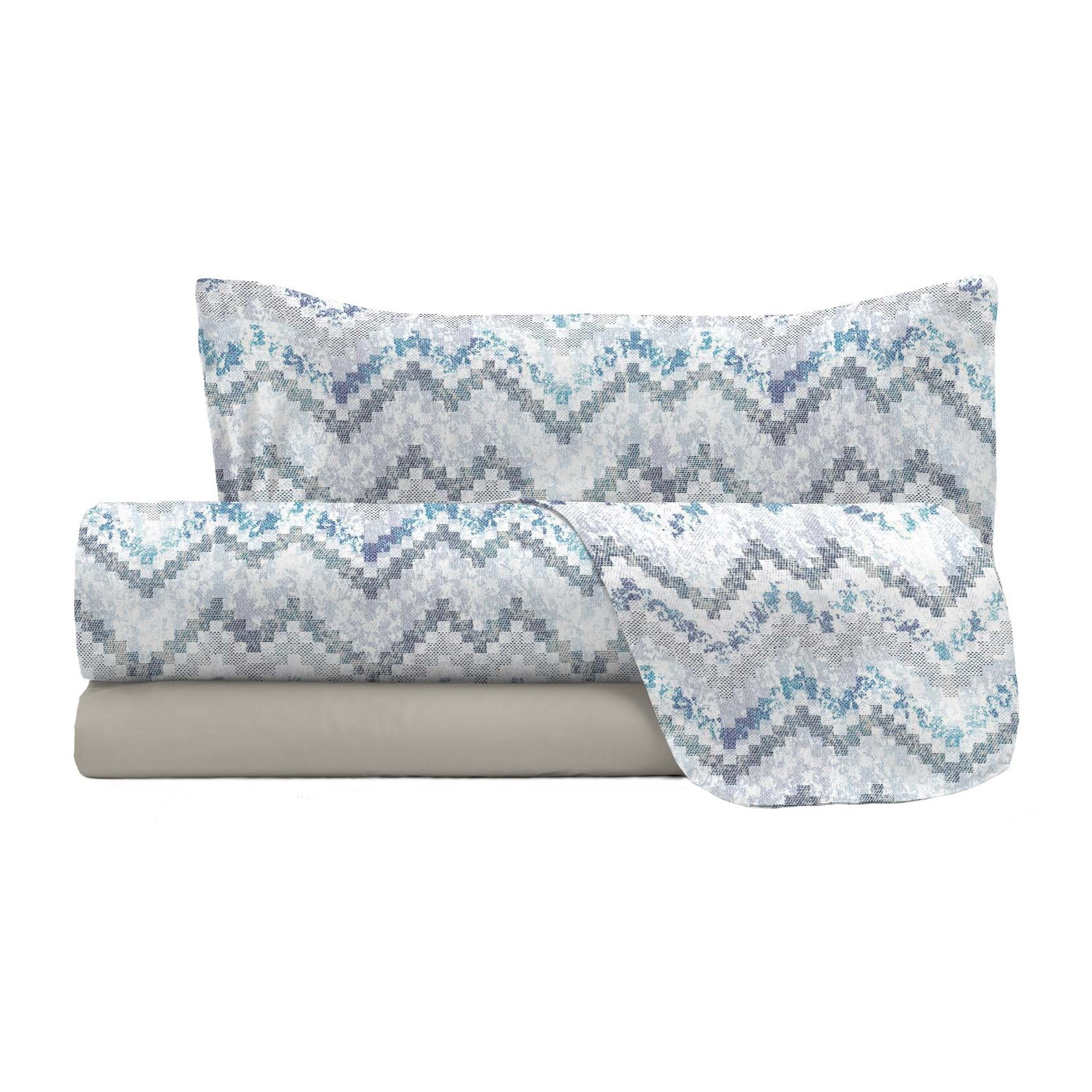 COMPLETO LETTO FASHION, 100% Microfibra, No Stiro - JAKARTA