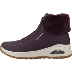 Botines Mujer Uno Rugged Fall Air Burdeos