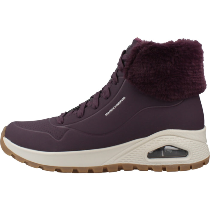 Botines Mujer Uno Rugged Fall Air Burdeos