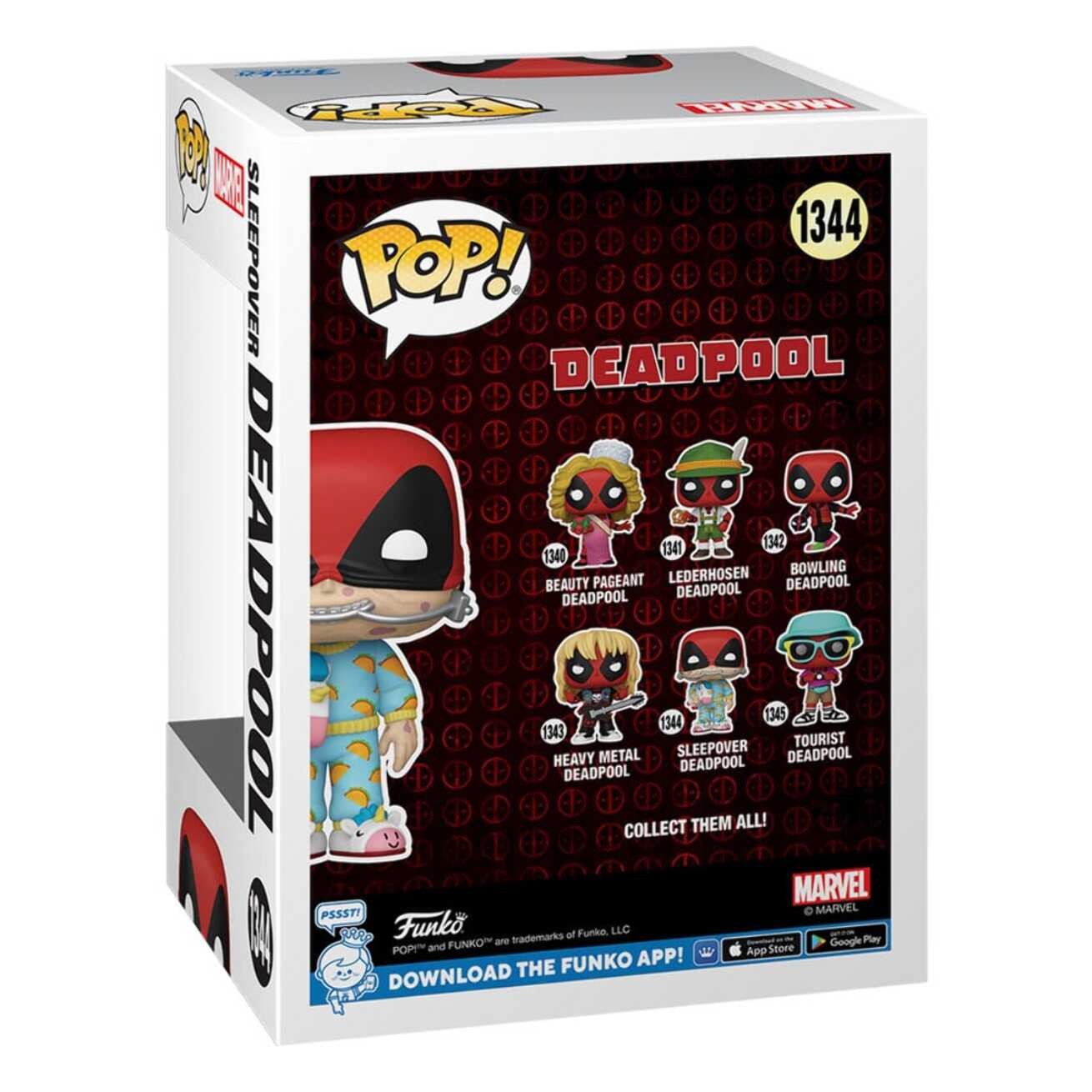 Deadpool Parodia Pop! Vinile Figura Sleepover 9 Cm Funko