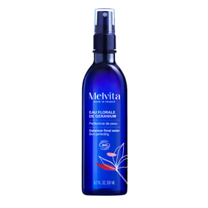 Eau Florale de Géranium Bio - Affine le Grain de Peau 200 ml