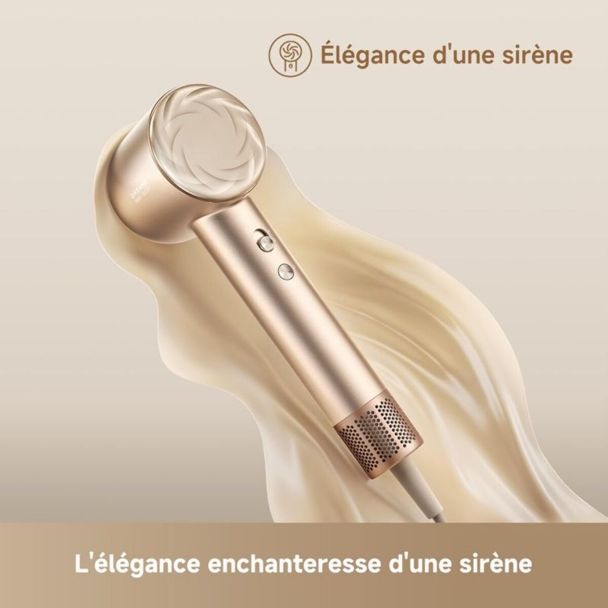 Sèche cheveux DREAME GloryMix Gold