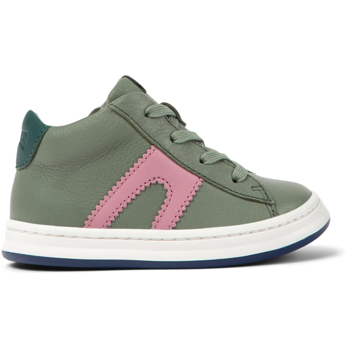 CAMPER Runner Four Twins - Botines Verde Infantil Unisex