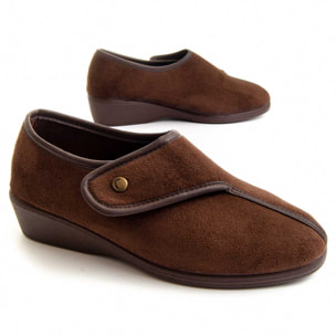 Slippers de Cuña - Marron - Altura: 3 cm