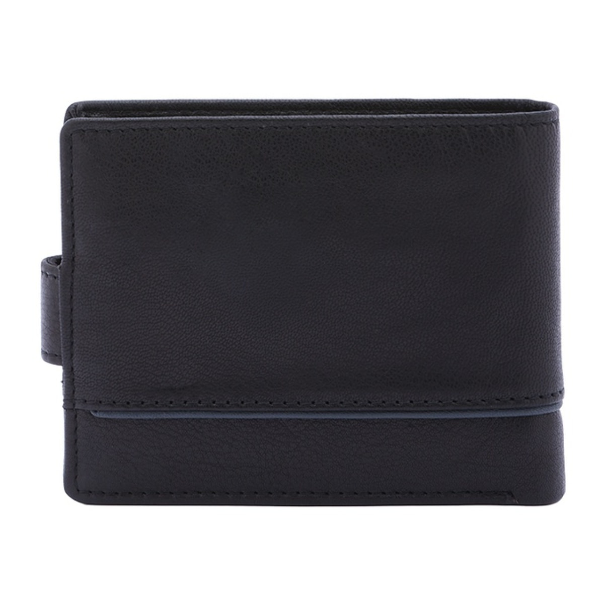 Portafoglio uomo in vera pelle - Modello False - Casual - 10.0 x 12.5 x 2.5 cm