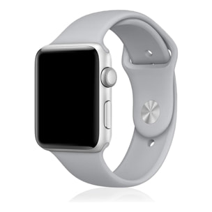 Correa de silicona Compatible con Apple Watch de: 42/44/45/49mm Talla M/L